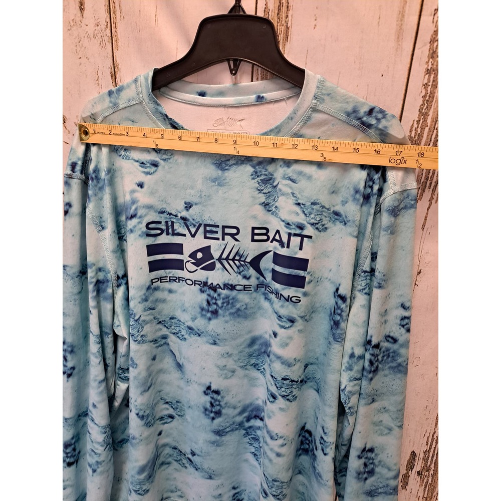 Silver Bait Performance Fishing Men's Long-Sleeved Polyester Shirt XL - Picture 4 of 6